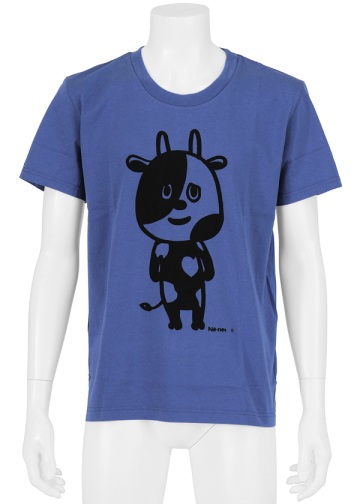 にゃー / メンズ 全身もー T / Tシャツ blue(12)