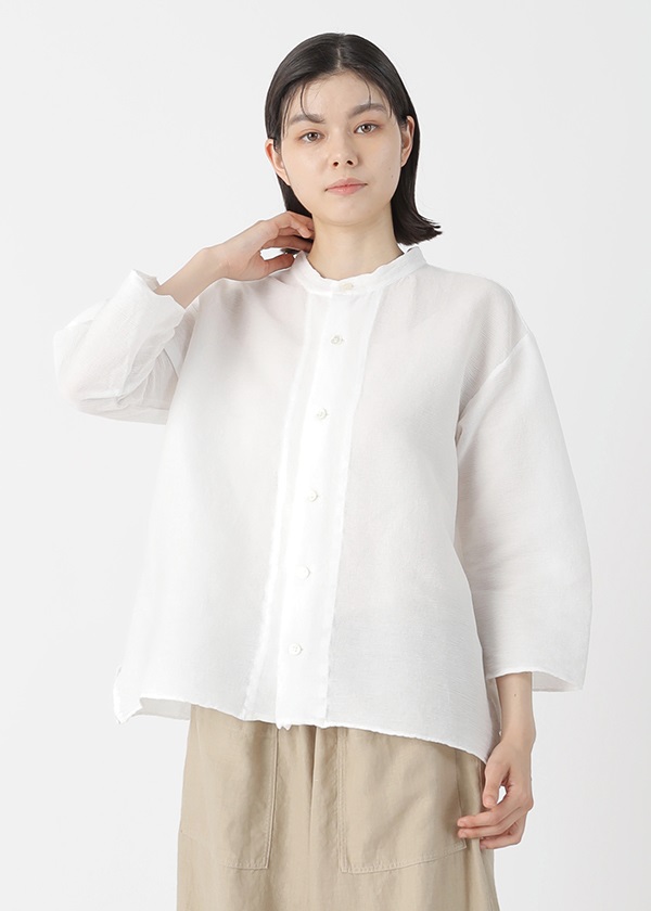 Plantation / YOORYUU / ブラウス(M white(01)): Plantation| A-net ONLINE STORE