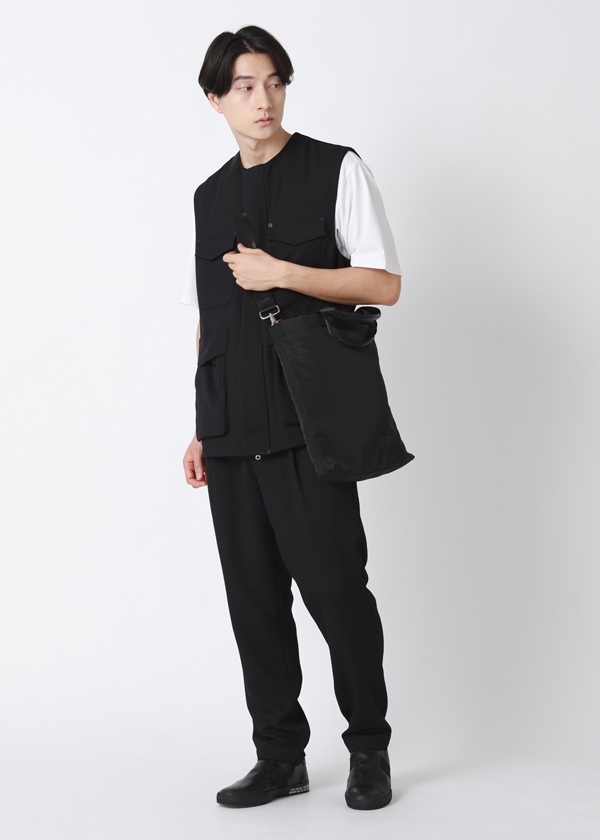 ZUCCa / S ナイロンZIPバッグ / ショルダーバッグ(F black(26)): SALE