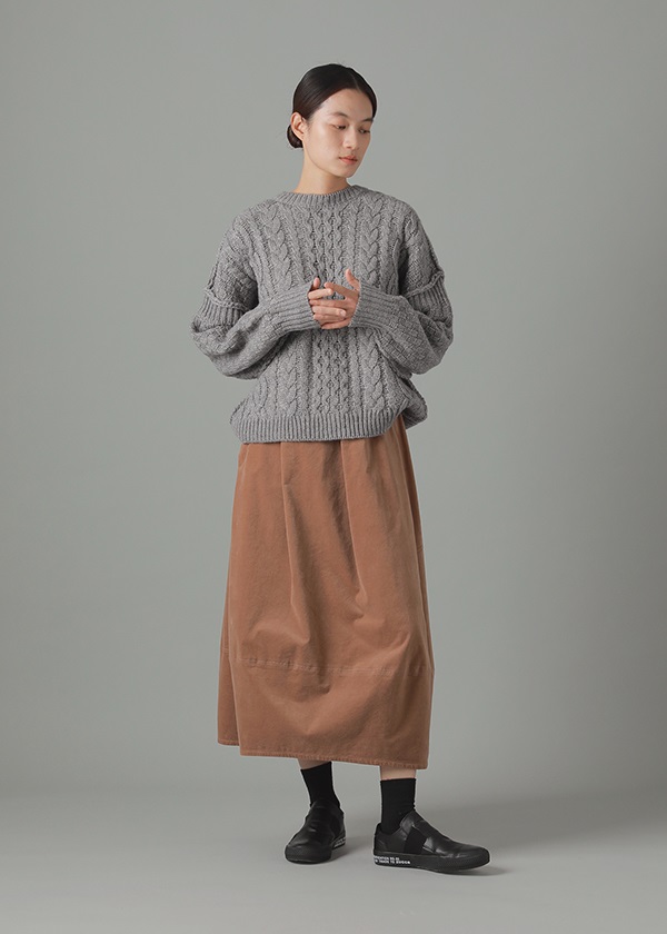 ZUCCa / アランニット / ニット(M navy(13)): ZUCCa| A-net ONLINE STORE