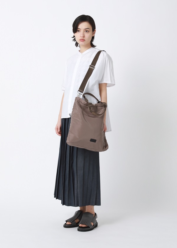 ZUCCa / S ナイロンZIPバッグ / ショルダーバッグ(F black(26)): SALE