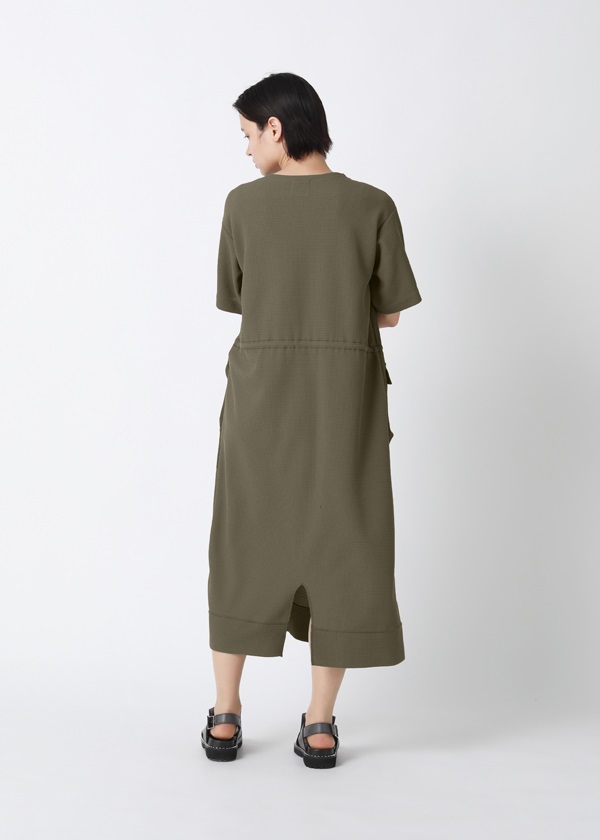 ZUCCa / (L)ワッフル / ワンピース(M khaki(09)): ZUCCa| A-net ONLINE