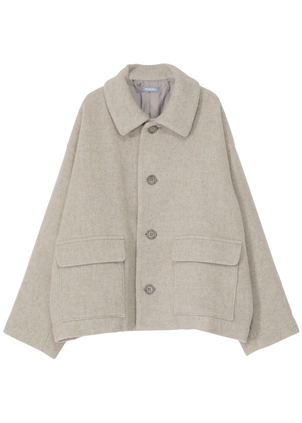 Plantation / トップモッサ / ブルゾン(M light gray(23)): Plantation| A