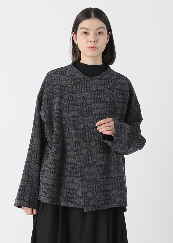 Plantation / PO BIZENラグJQ / 羽織り(M charcoal gray(25)): Plantation| A-net  ONLINE STORE