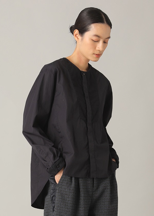 ZUCCa / コットンブロード / ブラウス(M navy(13)): ZUCCa| A-net ONLINE STORE