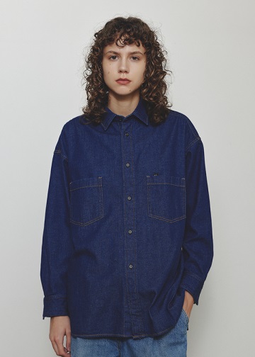 NYA- /  DENIM SHIRT / I[o[TCYVc