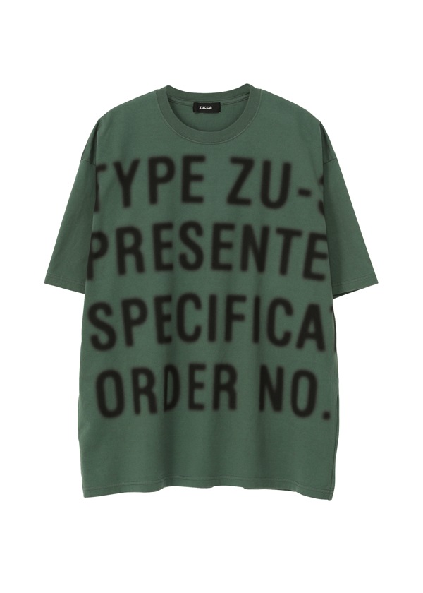 ZUCCa / フェードロゴT / Tシャツ(XS green(10)): CABANE de ZUCCa| A