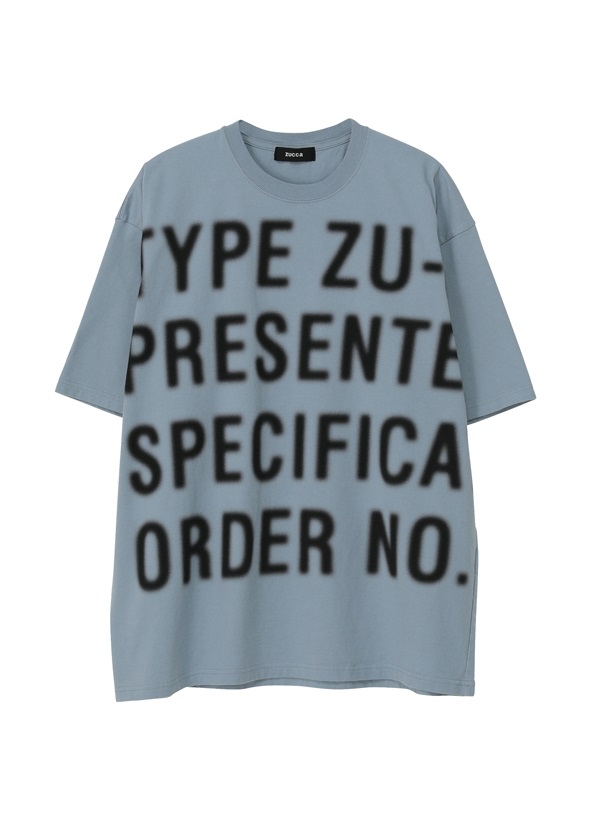 ZUCCa / フェードロゴT / Tシャツ(M light blue(11)): CABANE de ZUCCa