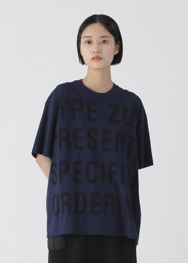 ZUCCa / P フェードロゴT / Tシャツ(M navy(13)): CABANE de ZUCCa| A