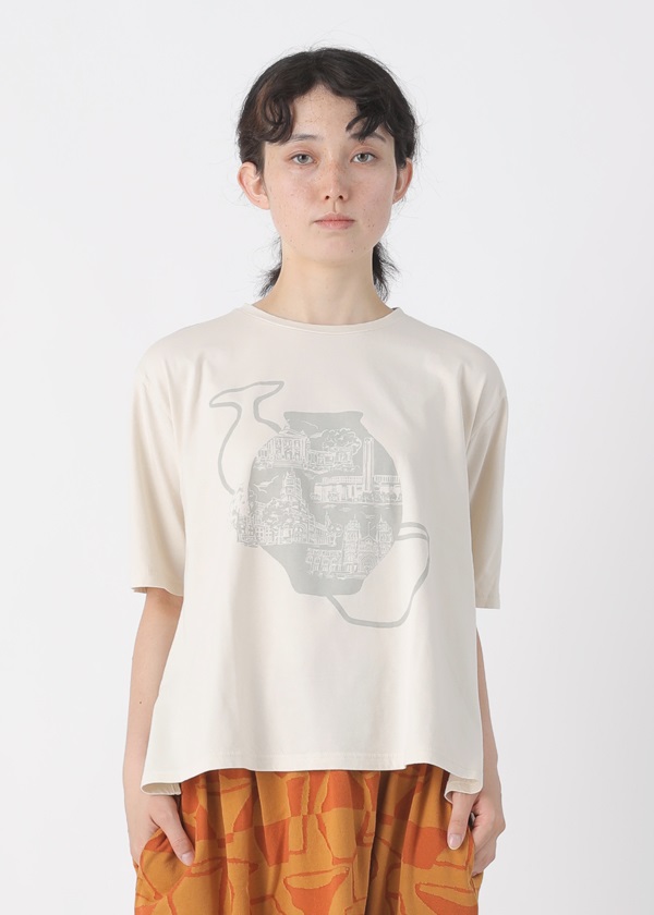 Plantation / PO LONDONポッタリーPT / Tシャツ(M off white(02