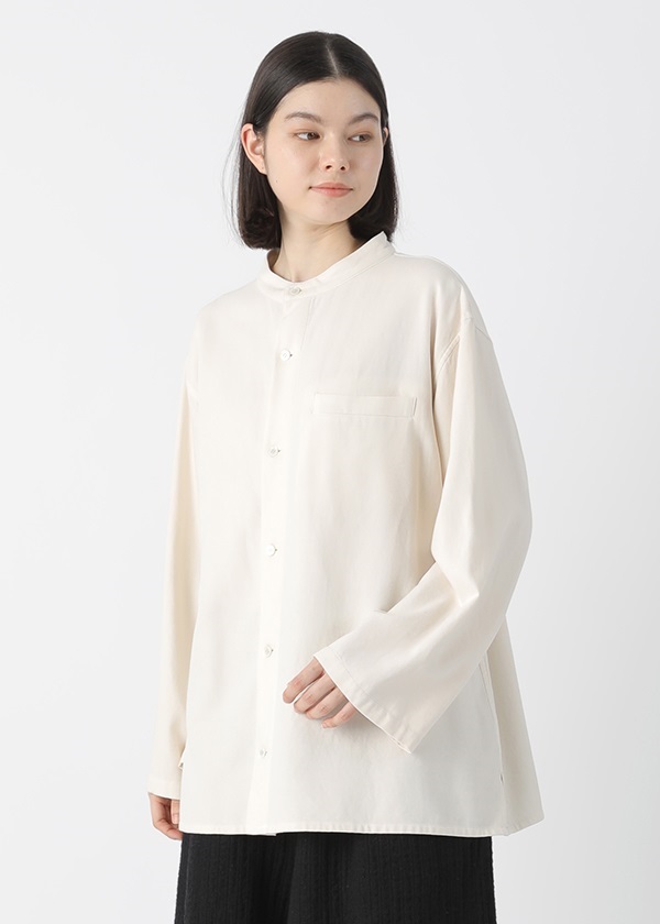 Plantation / PO ブラッシュドレープクロス / シャツ(M off white(02)): Plantation| A-net  ONLINE STORE