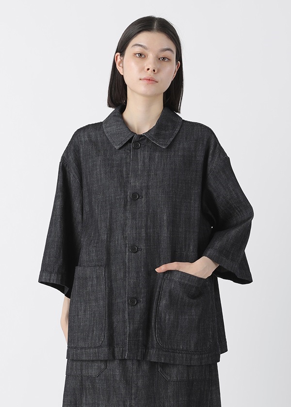 Plantation / BIZENスラブデニム / シャツ(M navy(13)): Plantation| A-net ONLINE STORE