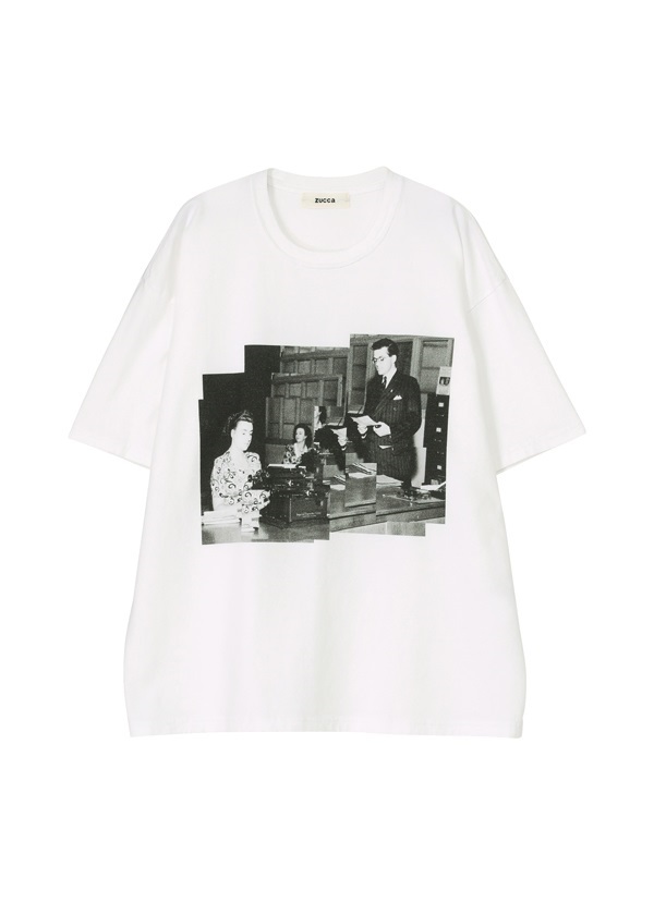 ZUCCa / S フォトT / Tシャツ(M white(01)): SALE| A-net ONLINE STORE