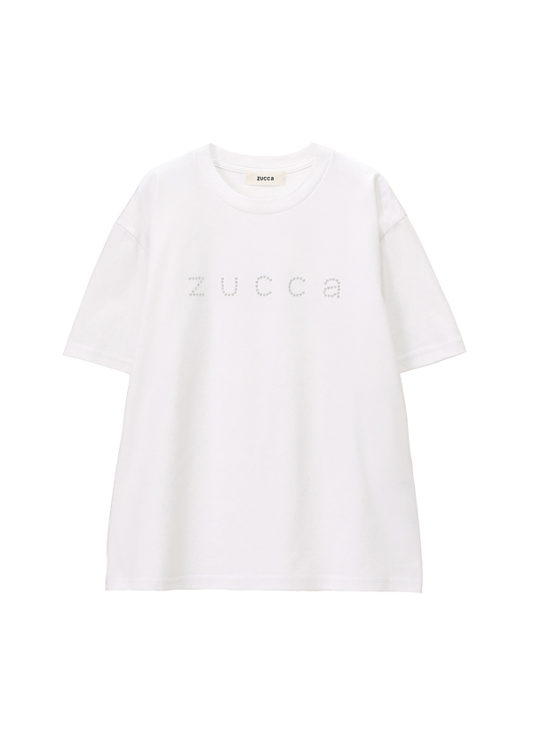 ZUCCa / ミニスタッズロゴT / Tシャツ(XL white(01)): ZUCCa| A-net