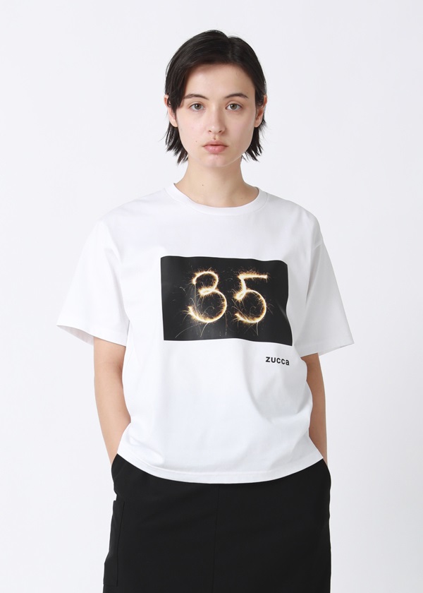 ZUCCa / S 35thフォトT / カットソー(M white(01)): SALE| A-net 